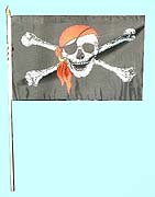 Red Bandanna Pirate Flag