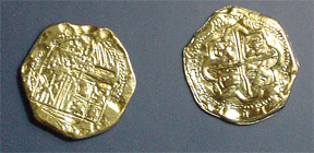 Pirate Gold Coin replica
