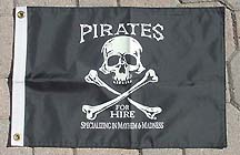 pirates for hire flag